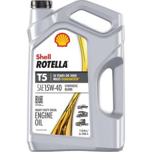 imageROTELLA 550045131 T5 Drum Synthetic Blend Motor Diesel Oil 10W30 CJ4 55 Gallon1Pack