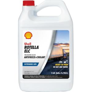 imageShell Rotella NitriteFree Extended Life ELC AntiFreeze  Coolant PreDiluted 5050 1 Gallon Case of 6Extended Life