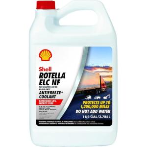 imageShell Rotella NitriteFree Extended Life ELC AntiFreeze  Coolant PreDiluted 5050 1 Gallon Case of 6NitriteFree Extended Life