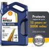 imageShell Rotella T6 Full Synthetic 5W40 Diesel Engine Oil 25 Gallon1 Gallon