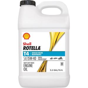 imageShell Rotella T4 Triple Protection 15W40 Diesel Engine Oil 25 Gallon
