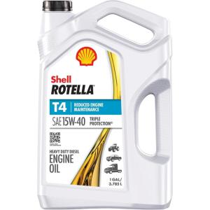 imageShell Rotella T4 Triple Protection 15W40 Diesel Engine Oil 1 Gallon1 Gallon
