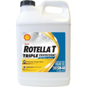 imageShell Rotella T4 Triple Protection 15W40 Diesel Engine Oil 1 Gallon25 Gallon